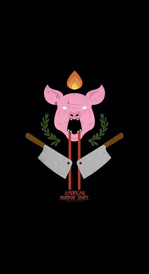 American Horror Story - Pig Cleavers Digital Art by Brand A