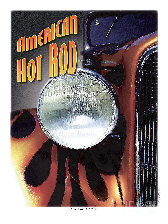 American Hot Rod  Photograph by Kenneth De Tore