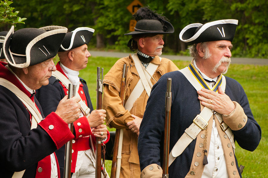 American Independance Militia Photograph by Montes-Bradley