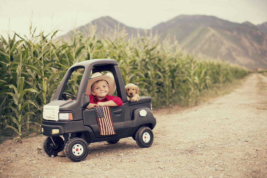 American Kid Photograph by RichVintage