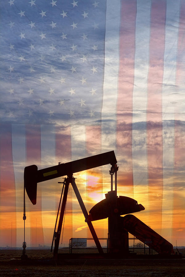 Sunset Photograph - American Oil 2 by James BO Insogna
