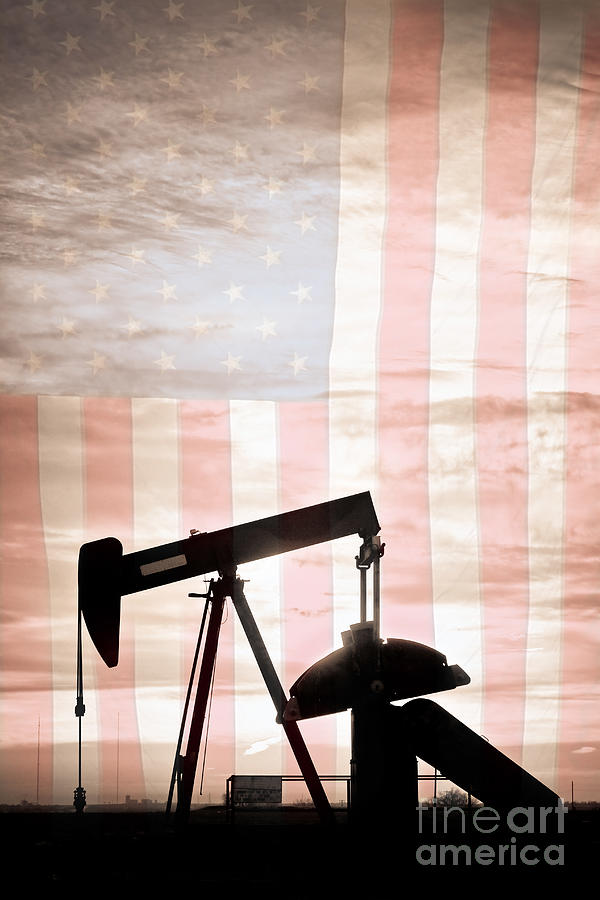 American Oil Well Photograph by James BO Insogna