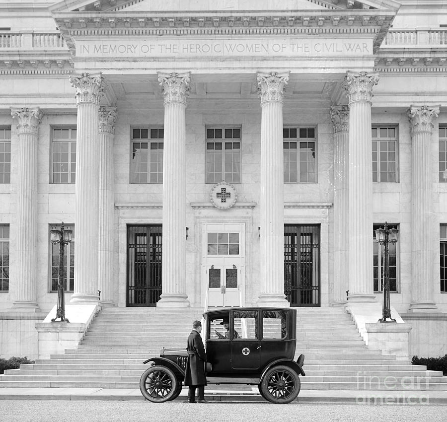 American Red Cross Ford Coupe 1918 Photograph by Padre Art
