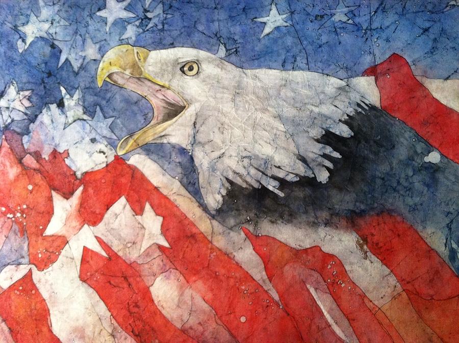 American Strength Painting by Julie Wedean - Fine Art America