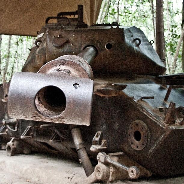 Tank Photograph - American Tank Destroyed In Vietnam #nam by Tim Topping