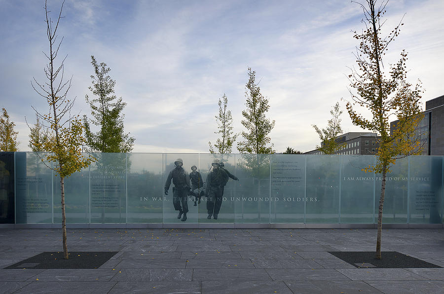 American Veterans Disabled for Life Memorial 3 Photograph by Michael Donahue