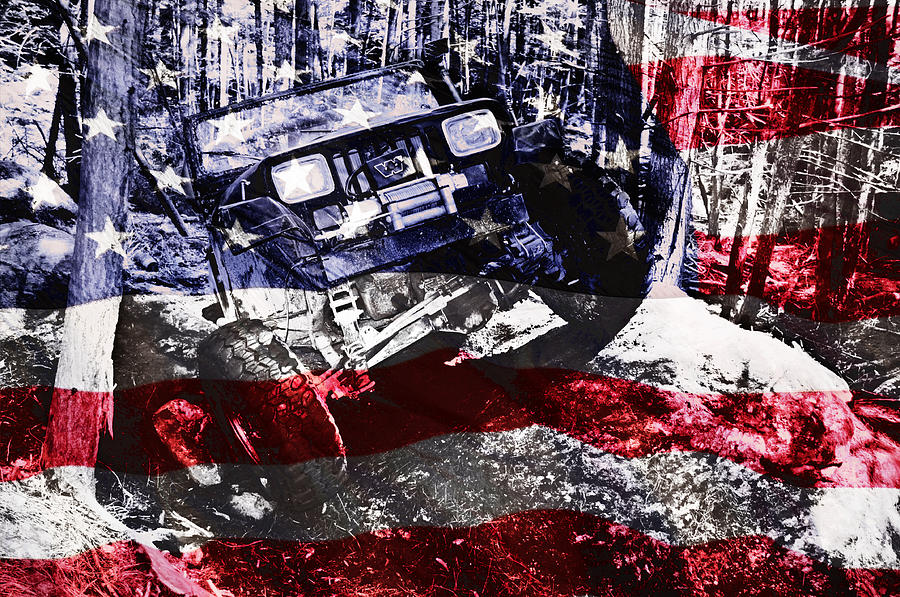 American Wrangler Photograph by Luke Moore American Wrangler Photograph by Luke Moore