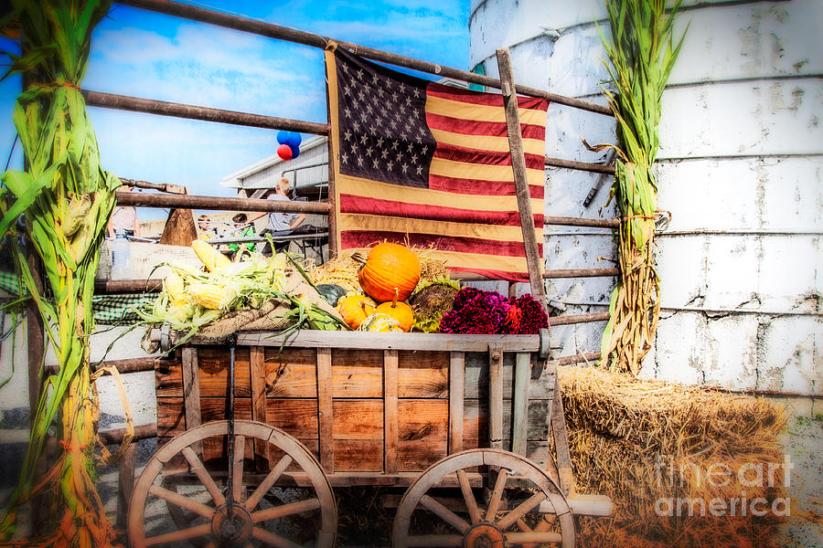 Americana Farm Scene Photograph