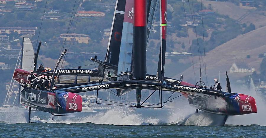 30 PERCENT OFF TODAY ONLY USE CODE SGVVMT AT CHECK OUT Americas Cup San Francisco Photograph by Steven Lapkin