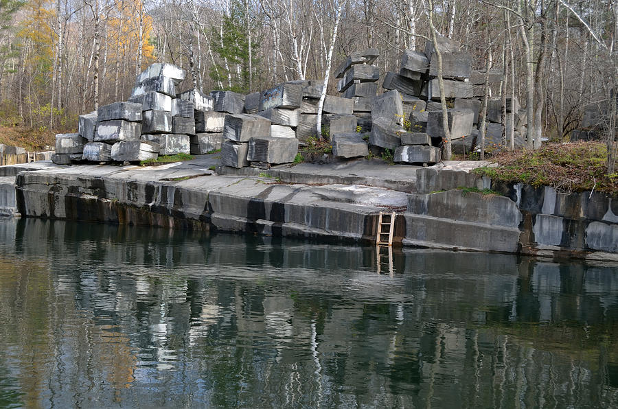 Americas First Marble Quarry Dorset Vermont Photograph by Tom Wurl
