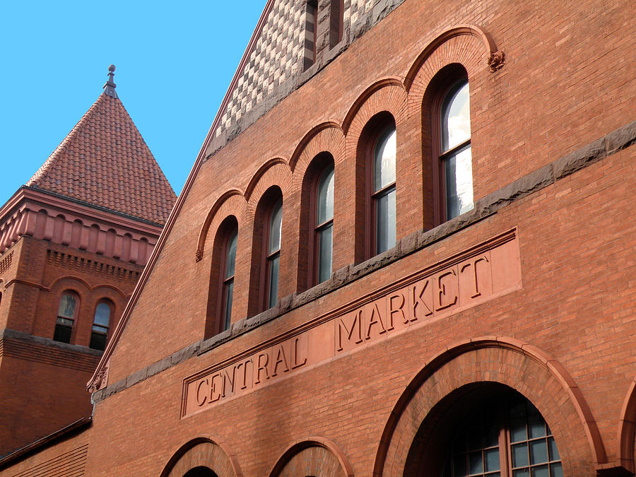 Romanesque Photograph - Americas Oldest Farmers Market by Jean Hall