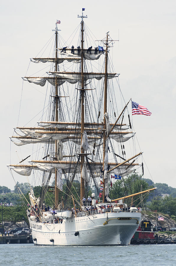 Americas Tall Ship The Eagle Photograph by Marianne Campolongo