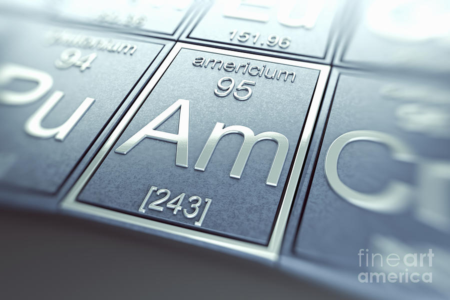 Americium Chemical Element Photograph by Science Picture Co