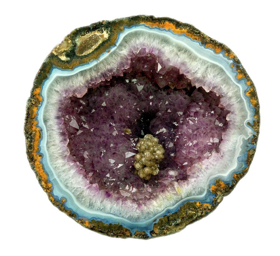 Amethyst Geode Photograph by Natural History Museum, London/science ...