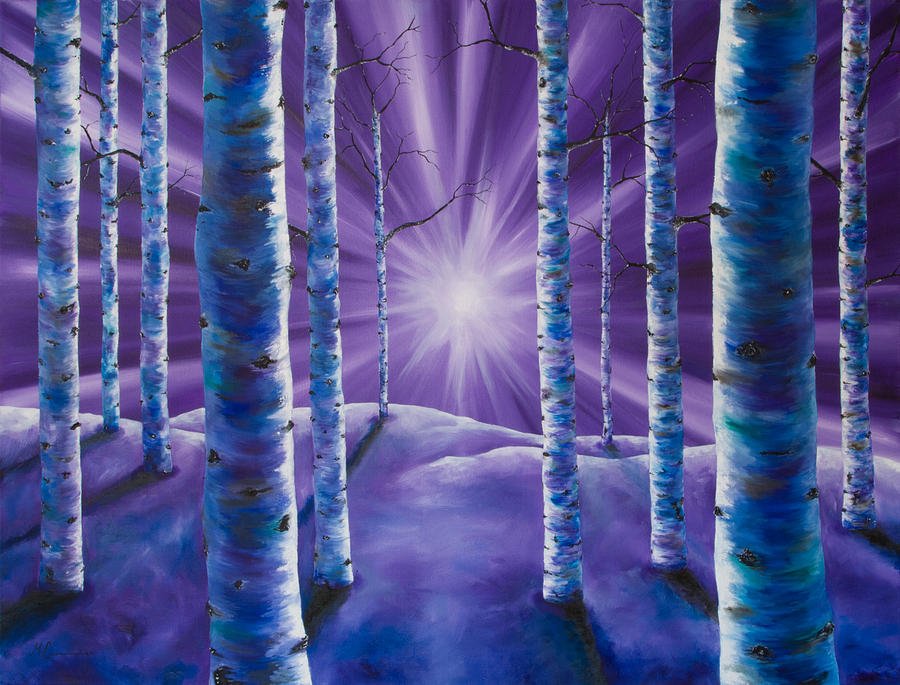 Amethyst Winter by Melinda Cummings Amethyst Winter by Melinda Cummings
