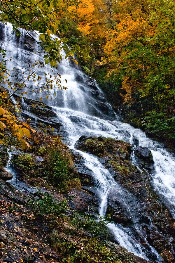Waterfall Photograph - Amicalola Falls by Gerald Adams