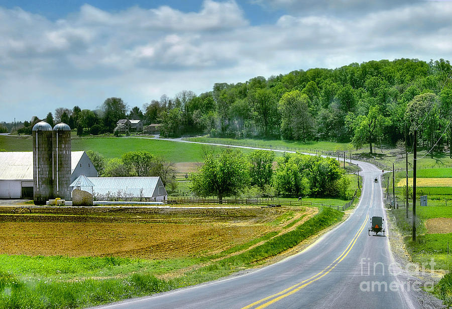 Amish Countryside Photograph by Dyle   Warren