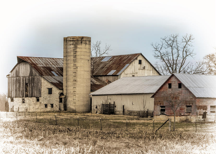 Farm Photograph - Amish Farm in Etheridge Tennessee USA by Kathy Clark