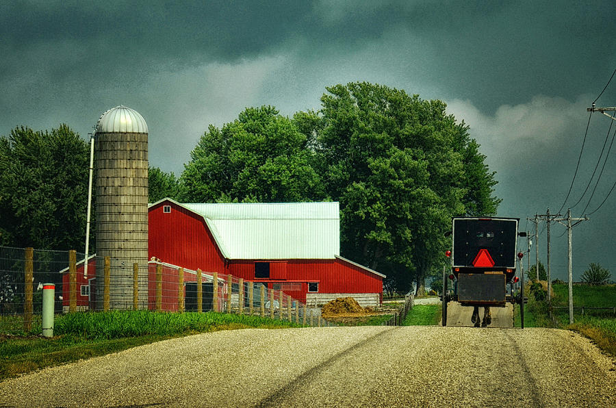 Amish Farms Photograph by Tricia Marchlik