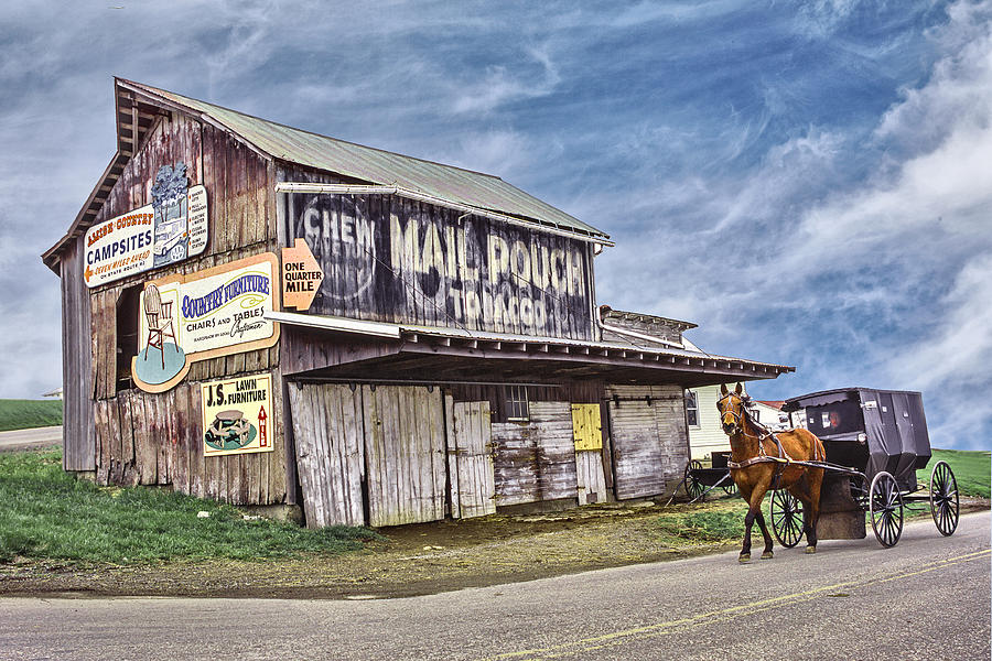 Amish Mail Pouch Barn #2 Photograph by Wendell Thompson
