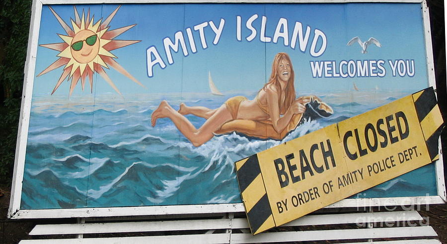 Amity Island Poster Photograph by Vivian Martin