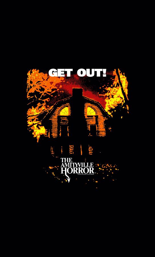 Amityville Horror - Get Out Digital Art by Brand A