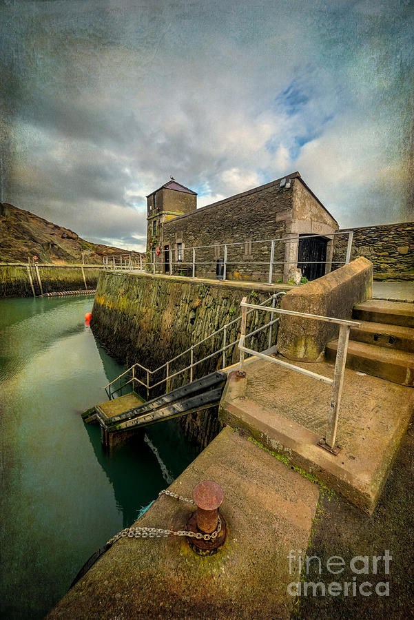 Amlwch Port Lighthouse V2 Photograph by Adrian Evans