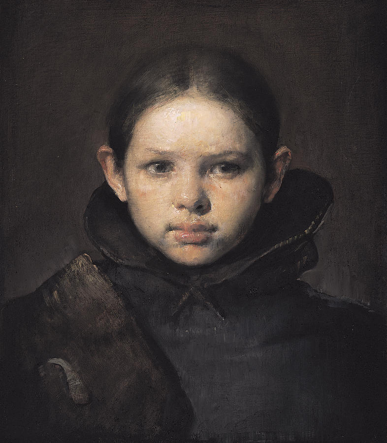 Rembrandt Painting - Amo by Odd Nerdrum