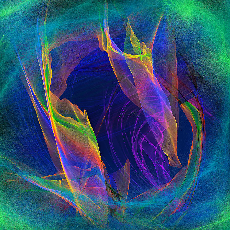 Amoebic Flagellum Digital Art by Rick Wicker