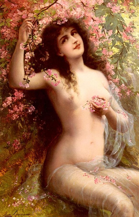 Among The Blossoms Digital Art by Emile Vernon