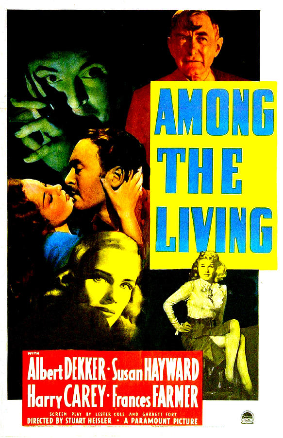 Movie Photograph - Among The Living, Us Poster, Top Right by Everett