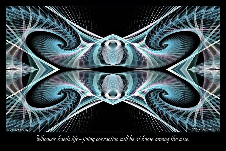 Among the Wise Digital Art by Missy Gainer