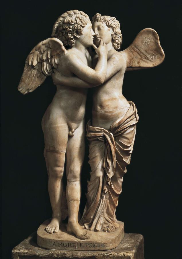 Vertical Photograph - Amor And Psyche. 1st C. Hellenistic by Everett