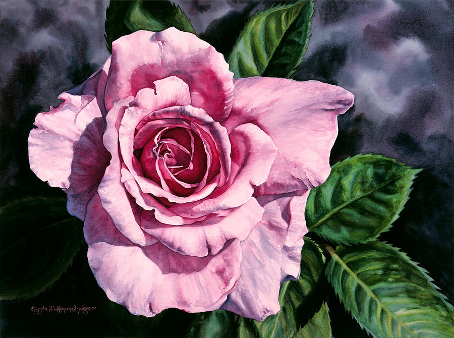 Amoure Painting by Lynda Hoffman-Snodgrass