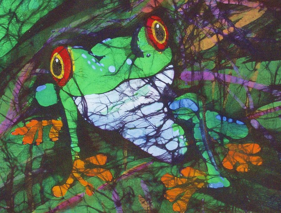 Amphibia II Tapestry - Textile by Kay Shaffer