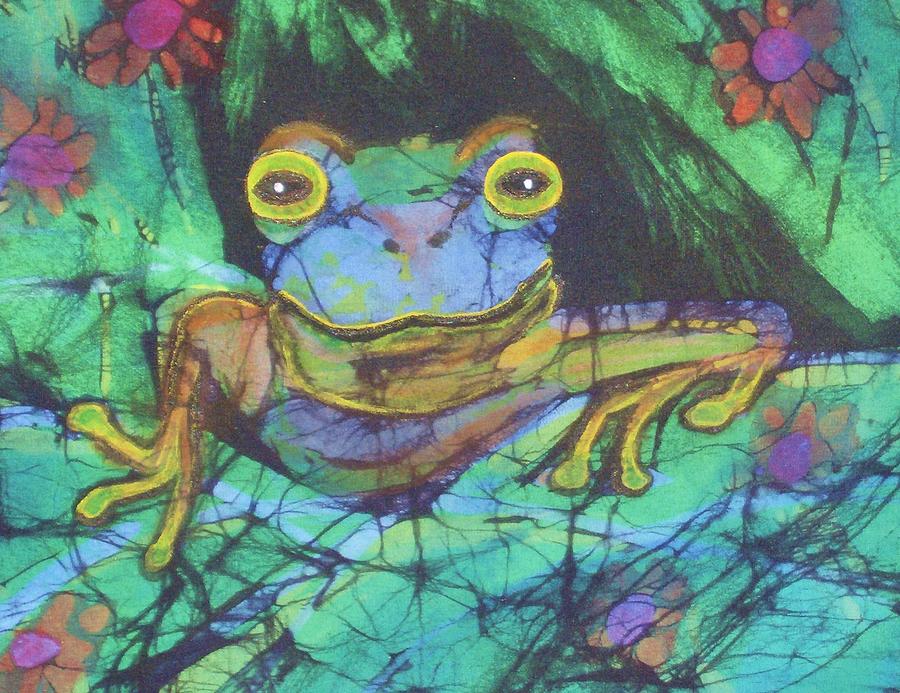 Amphibia III Tapestry - Textile by Kay Shaffer