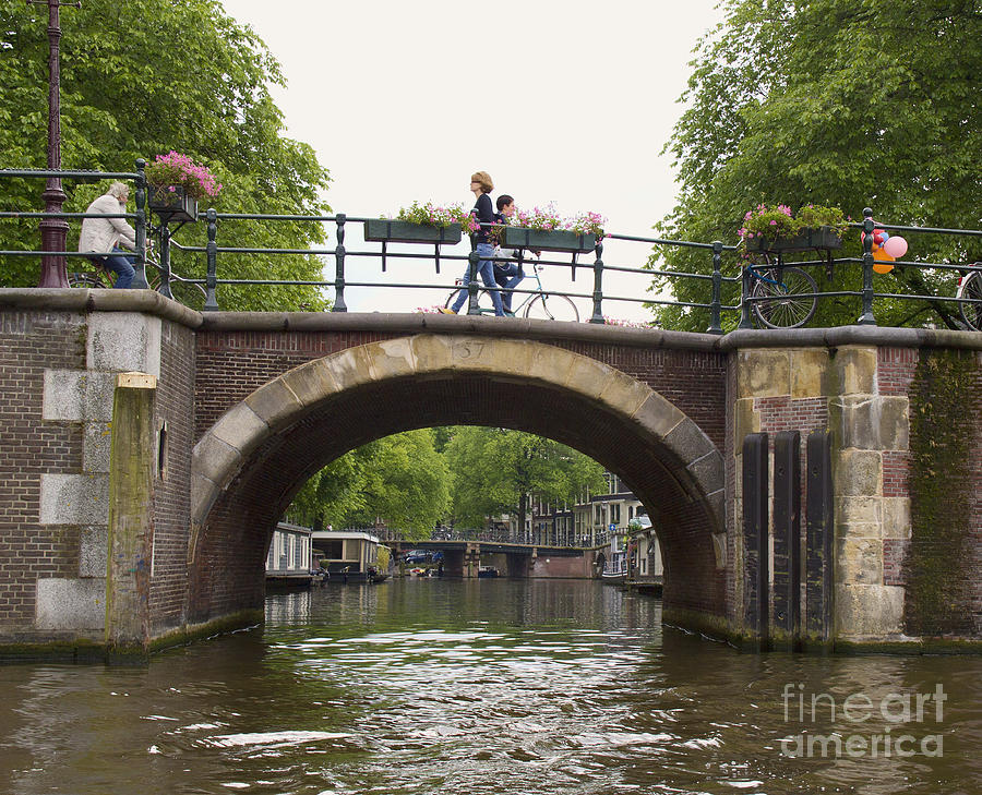Amsterdam Arch Bridge Photograph by Crystal Nederman