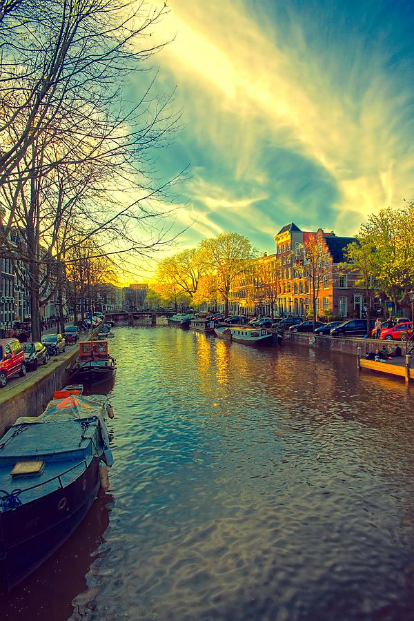 Amsterdam Bright Photograph by Jenny Hudson