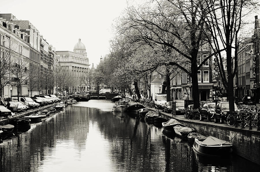 Amsterdam Canal 1 Photograph by Jenny Rainbow