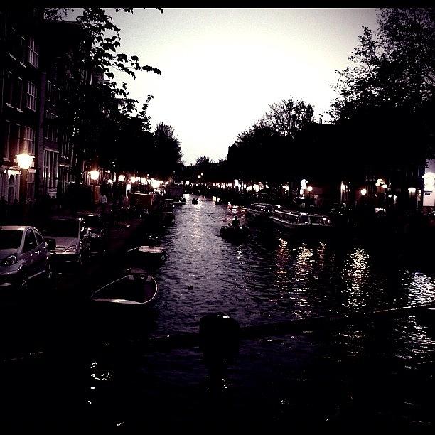 Amsterdam Photograph - Amsterdam Canal by Clare Hardy