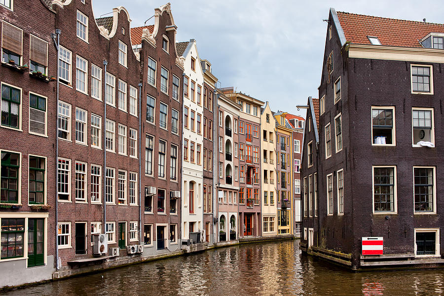 Amsterdam Canal Houses Photograph by Artur Bogacki