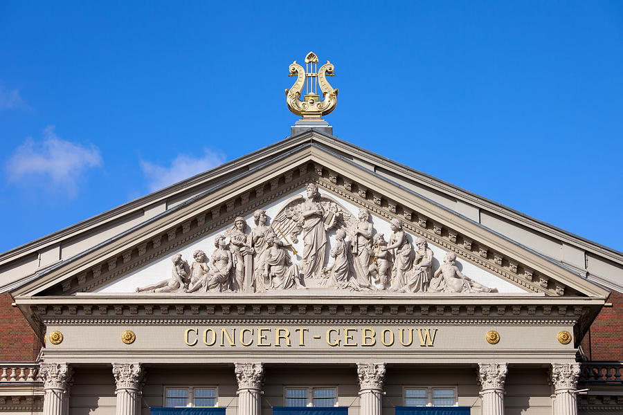 Amsterdam Concertgebouw Architectural Details Photograph by Artur Bogacki