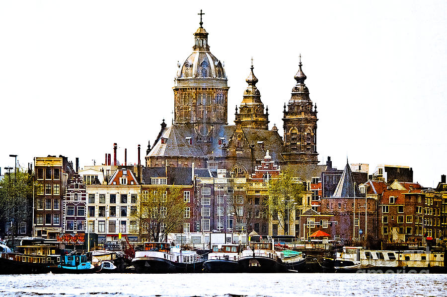 Amsterdam In Color Photograph