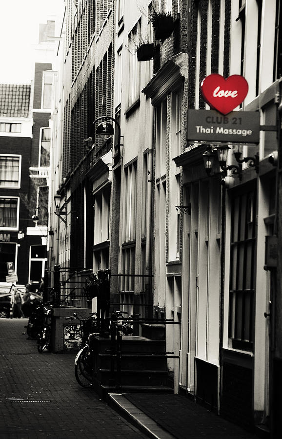Amsterdam. Love Photograph by Jenny Rainbow