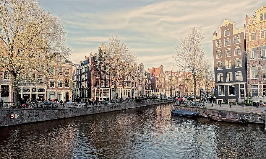 Amsterdam Neighborhood Photograph by Jenny Hudson