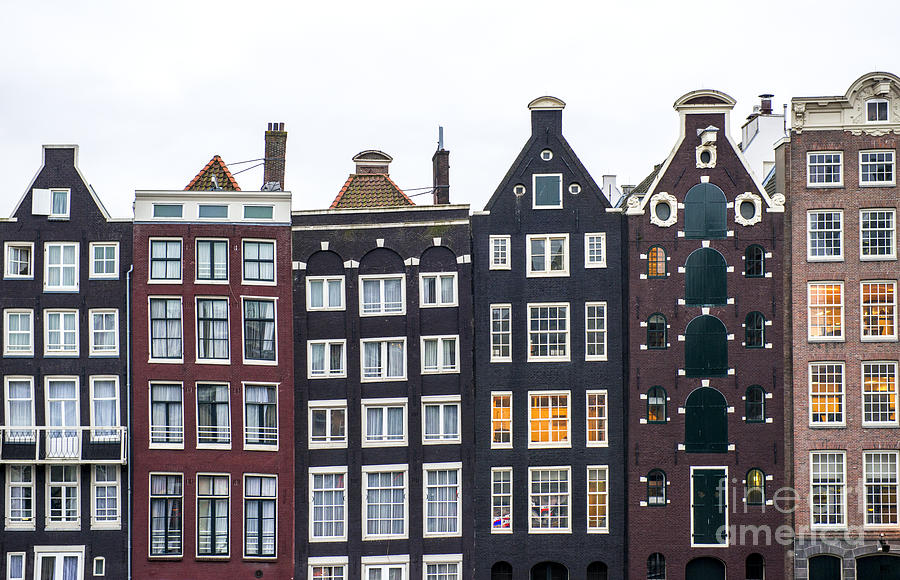 Amsterdam Skyline Photograph by David Lichtneker