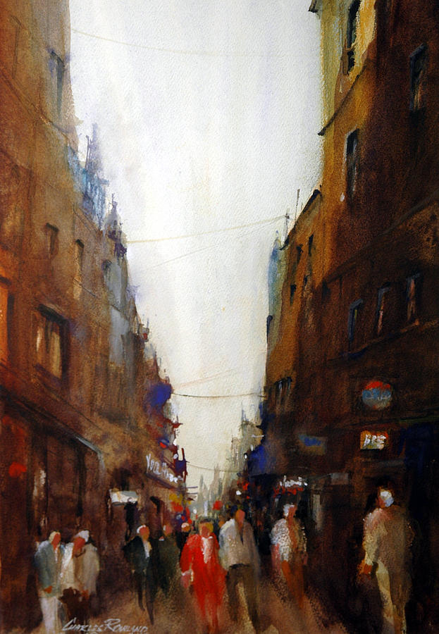 City Painting - Amsterdam Street by Charles Rowland