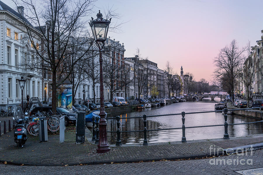 Amsterdam Sunset Photograph by Ann Garrett