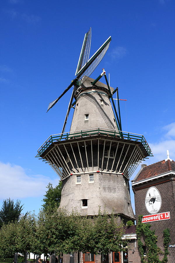 Amsterdam Windmill, The Netherlands Photograph by Aidan Moran