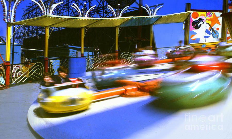 Amusement Park Ver 1 Photograph by Larry Mulvehill